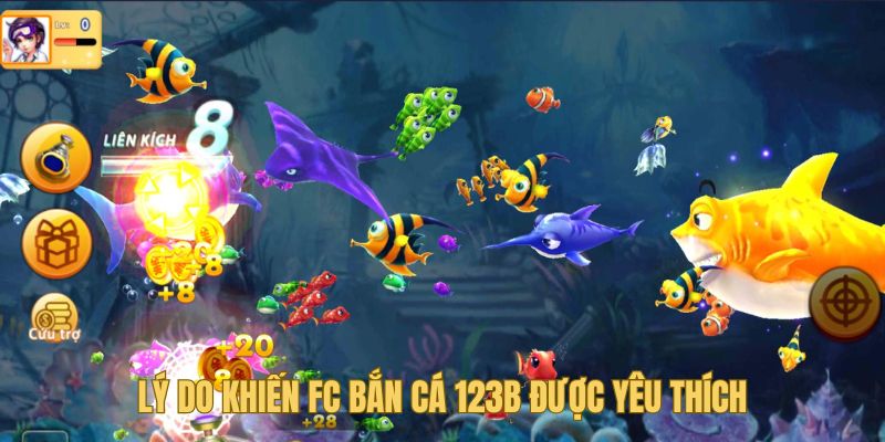 Nguyên nhân khiến sảnh FC Bắn Cá được yêu thích nhất hệ thống