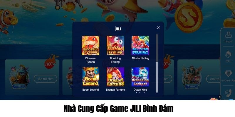 Nhà cái kết hợp JILI tạo sảnh đẳng cấp